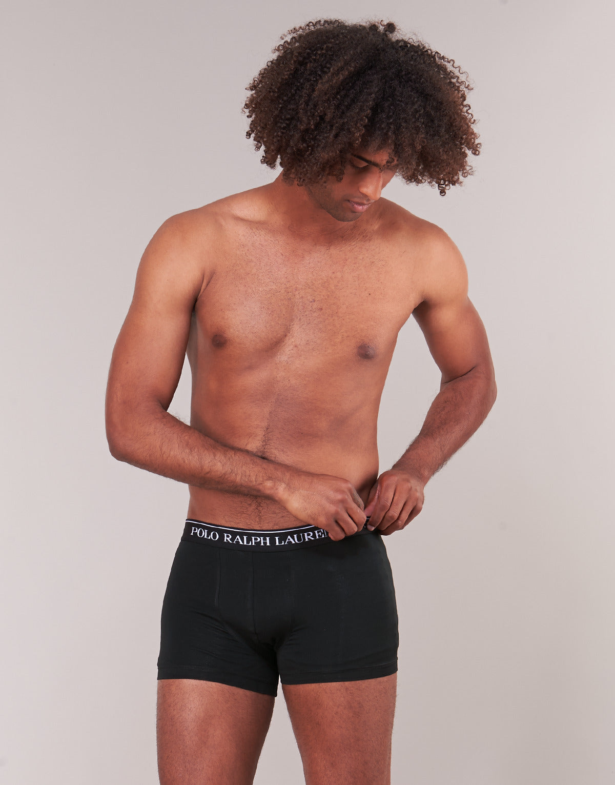 Polo Ralph Lauren Classic Boxer Trunks 3-Pack - Black