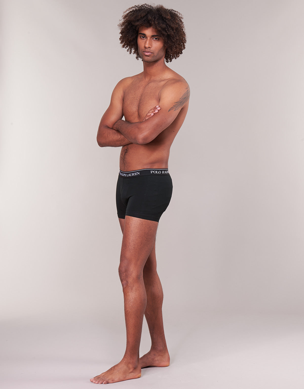 Polo Ralph Lauren Classic Boxer Trunks 3-Pack - Black