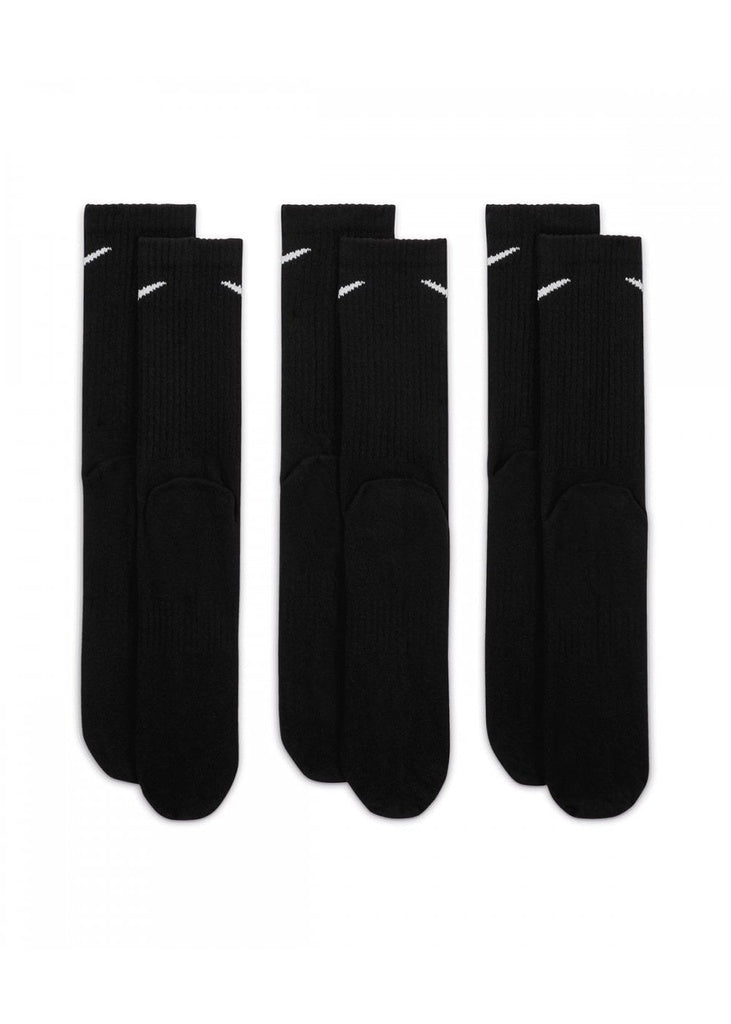 Nike Everyday Lightweight Training Crew Socks 3-Pack - Black